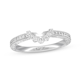 Previously Owned Neil Lane Diamond Wedding Band 1/4 ct tw Round-cut 14K White Gold