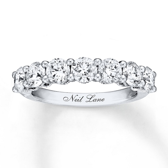 Previously Owned Neil Lane Anniversary Band 2 ct tw Diamonds 14K White Gold
