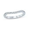 Thumbnail Image 1 of Previously Owned Monique Lhuillier Bliss Diamond Contour Anniversary Band 1/4 ct tw Round-cut 18K White Gold