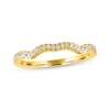 Previously Owned Diamond Wedding Band 1/8 ct tw Round-cut 14K Yellow Gold