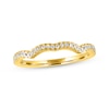 Thumbnail Image 0 of Previously Owned Diamond Wedding Band 1/8 ct tw Round-cut 14K Yellow Gold