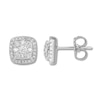 Thumbnail Image 1 of Previously Owned Diamond Stud Earrings 1/2 ct tw Round-cut 14K White Gold