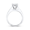 Thumbnail Image 3 of Previously Owned Diamond Engagement Ring 1 ct tw Round-cut 14K White Gold
