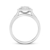 Previously Owned Diamond Engagement Ring 1/3 ct tw Round-cut 10K White Gold