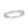 Thumbnail Image 1 of Previously Owned Neil Lane Diamond Wedding Band 1/4 ct tw Baguette & Round-cut 14K White Gold - Size 6