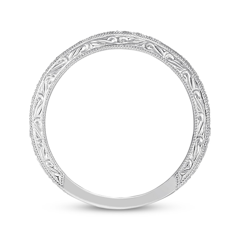 Main Image 3 of Previously Owned Neil Lane Diamond Wedding Band 1/4 ct tw Baguette & Round-cut 14K White Gold - Size 6
