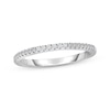 Previously Owned Diamond Wedding Band 1/8 ct tw Round-cut 14K White Gold