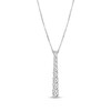 Thumbnail Image 1 of Previously Owned Diamond Necklace 3/4 ct tw Round-cut 14K White Gold