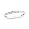 Thumbnail Image 1 of Previously Owned Diamond Wedding Band 1/10 ct tw Round-cut 10K White Gold