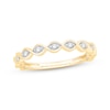 Thumbnail Image 1 of Previously Owned Diamond Anniversary Ring 1/10 ct tw Round-cut 10K Yellow Gold