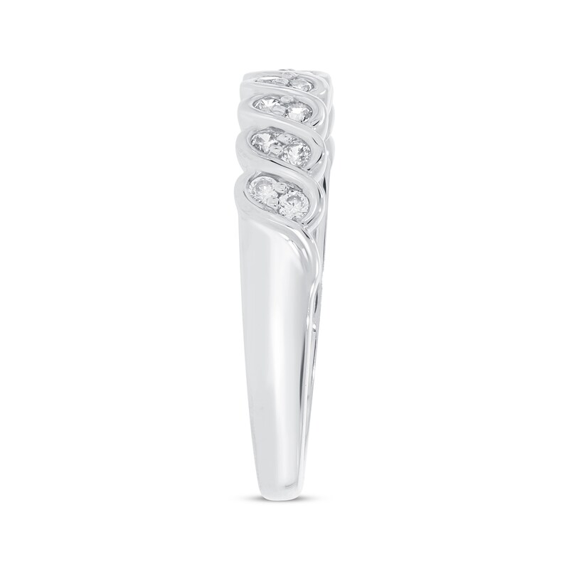Previously Owned Diamond Anniversary Ring 1/4 ct tw 10K White Gold