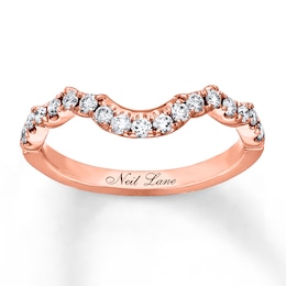 Previously Owned Neil Lane Wedding Band 3/8 ct tw Diamonds 14K Rose Gold