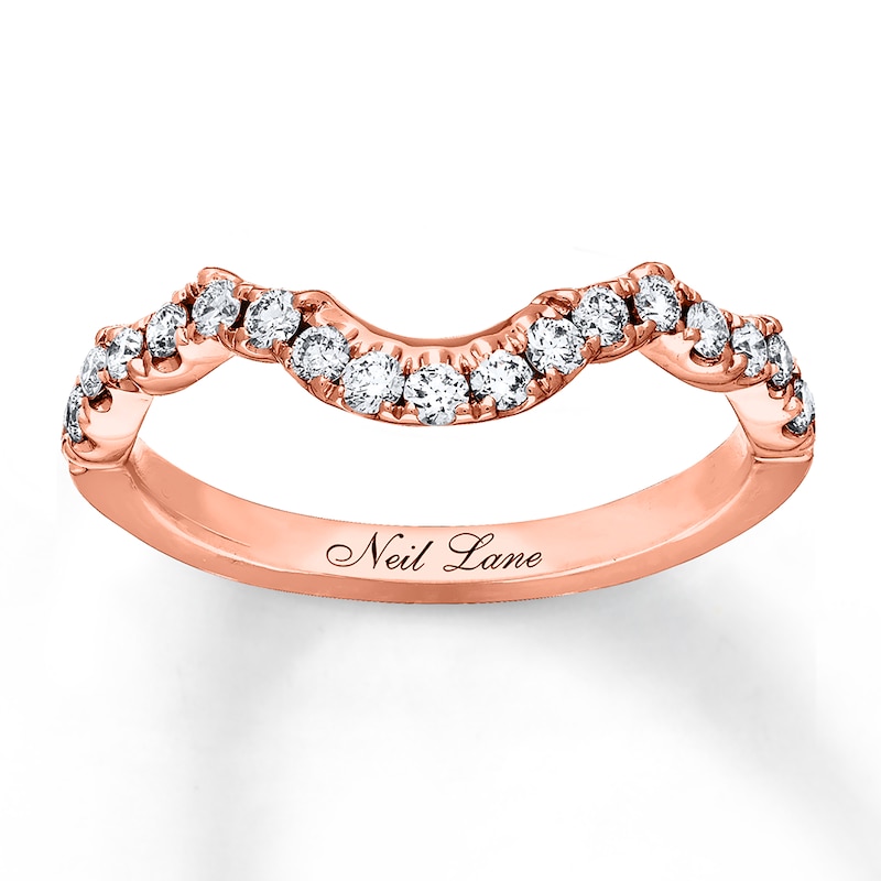 Main Image 1 of Previously Owned Neil Lane Wedding Band 3/8 ct tw Diamonds 14K Rose Gold