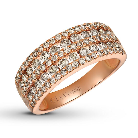 Previously Owned Le Vian Nude Diamond Ring 1-1/5 ct tw 14K Strawberry Gold