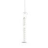 Thumbnail Image 2 of Previously Owned Diamond Cross Necklace 1/4 ct tw Round-Cut 10K White Gold 18"