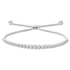 Thumbnail Image 1 of Previously Owned Diamond Bolo Bracelet 1/2 ct tw Round-cut 10K White Gold 9.5"