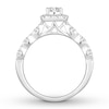 Thumbnail Image 2 of Previously Owned Diamond Engagement Ring 1 ct tw Round-cut 14K White Gold