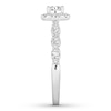 Thumbnail Image 3 of Previously Owned Diamond Engagement Ring 1 ct tw Round-cut 14K White Gold