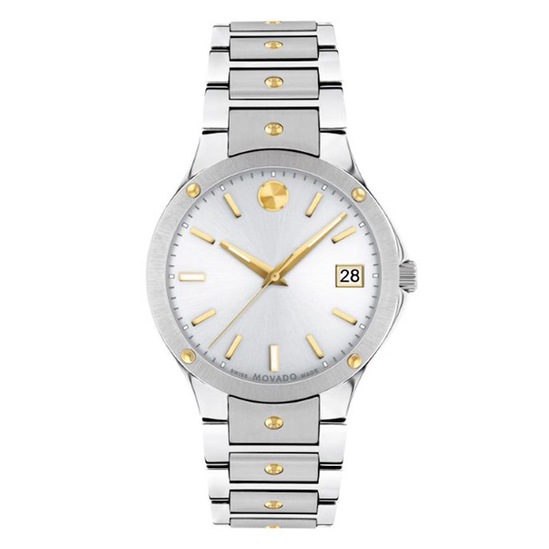 Main Image 1 of Previously Owned Movado S.E. Stainless Steel Two-Tone Women's Watch 607516