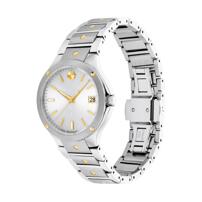 Main Image 2 of Previously Owned Movado S.E. Stainless Steel Two-Tone Women's Watch 607516