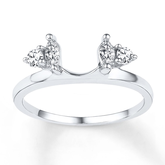 Previously Owned Diamond Enhancer Ring 1/3 Carat tw 10K White Gold