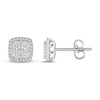 Thumbnail Image 2 of Previously Owned Diamond Stud Earrings 1 ct tw Round-cut 10K White Gold
