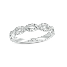 Previously Owned Neil Lane Bridal Diamond Anniversary Band 1/4 ct tw 14K White Gold