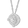 Thumbnail Image 1 of Previously Owned Emmy London Diamond Necklace 1/2 ct tw 10K White Gold 20"