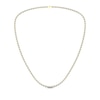 Thumbnail Image 1 of Previously Owned Men's Diamond Tennis Necklace 3 ct tw Round-cut 10K Yellow Gold 22"