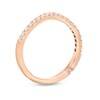 Thumbnail Image 2 of Previously Owned Monique Lhuillier Bliss Diamond Contour Wedding Band 1/4 ct tw Round-cut 18K Rose Gold