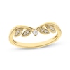 Thumbnail Image 1 of Previously Owned Diamond Contour Ring 1/15 ct tw Round-cut 14K Yellow Gold