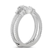 Thumbnail Image 2 of Previously Owned Neil Lane Diamond Enhancer Ring 1/2 ct tw Pear & Round-cut 14K White Gold