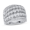 Thumbnail Image 1 of Previously Owned Diamond Anniversary Band 2 ct tw Round-cut 10K White Gold