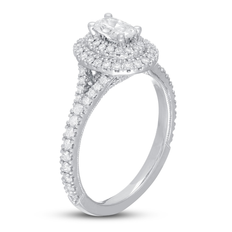 Main Image 2 of Previously Owned Neil Lane Premiere Diamond Engagement Ring 1 ct tw 14K White Gold