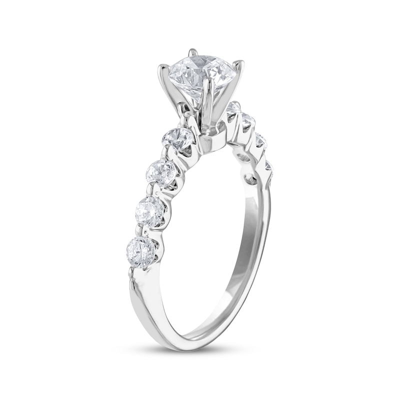 Main Image 2 of Previously Owned Adrianna Papell Diamond Engagement Ring 1-5/8 ct tw 14K White Gold