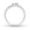 Thumbnail Image 2 of Previously Owned Ever Us Diamond Ring 1/2 ct tw Round-cut 14K White Gold