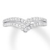 Thumbnail Image 4 of Previously Owned Ever Us Diamond Ring 1/2 ct tw Round-cut 14K White Gold