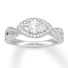 Thumbnail Image 1 of Previously Owned Neil Lane Maquise Diamond Engagement Ring 1-1/8 ct tw 14K White Gold