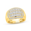 Thumbnail Image 1 of Previously Owned Men's Diamond Ring 1 ct tw Round-cut 10K Yellow Gold