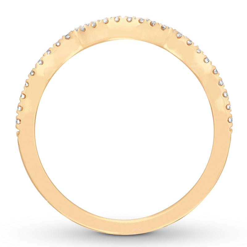 Main Image 2 of Previously Owned Neil Lane Bridal Wedding Band 1/6 ct tw Diamonds 14K Yellow Gold