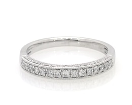 Previously Owned Diamond Anniversary Ring 1/5 ct tw 14K White Gold