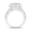 Thumbnail Image 2 of Previously Owned Diamond Engagement Ring 2 ct tw Round & Baguette 10K White Gold