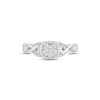 Thumbnail Image 3 of Previously Owned Hallmark Diamonds Promise Ring 1/4 ct tw Sterling Silver