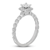 Thumbnail Image 2 of Previously Owned Neil Lane Diamond Engagement Ring 5/8 ct tw Princess & Round-cut 14K White Gold