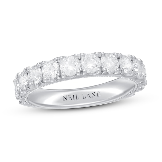Previously Owned Neil Lane Premiere Diamond Anniversary Ring 1-1/2 ct tw Round-cut 14K White Gold