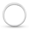 Thumbnail Image 2 of Previously Owned&nbsp;Diamond Wedding Band 1/8 ct tw Round-cut 10K White Gold Size 7