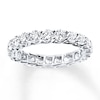 Thumbnail Image 1 of Previously Owned Diamond Eternity Anniversary Band 2 ct tw 14K White Gold Size 6
