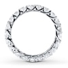 Thumbnail Image 2 of Previously Owned Diamond Eternity Anniversary Band 2 ct tw 14K White Gold Size 6