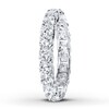 Thumbnail Image 3 of Previously Owned Diamond Eternity Anniversary Band 2 ct tw 14K White Gold Size 6