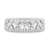 Thumbnail Image 2 of Previously Owned Diamond Ring 1/2 ct tw Baguette & Round-cut 10K White Gold